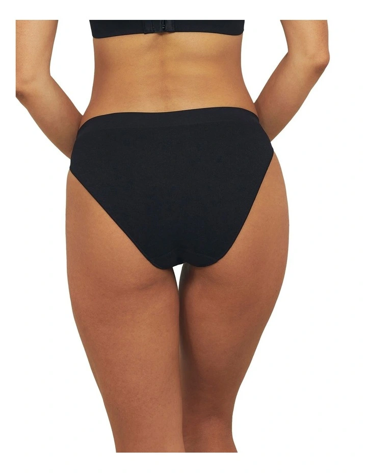 Bare Essentials Bikini Brief in Black