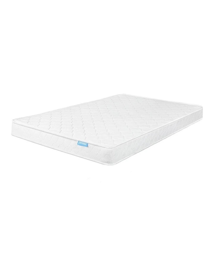 Single Bonnell Spring Mattress 13cm in White