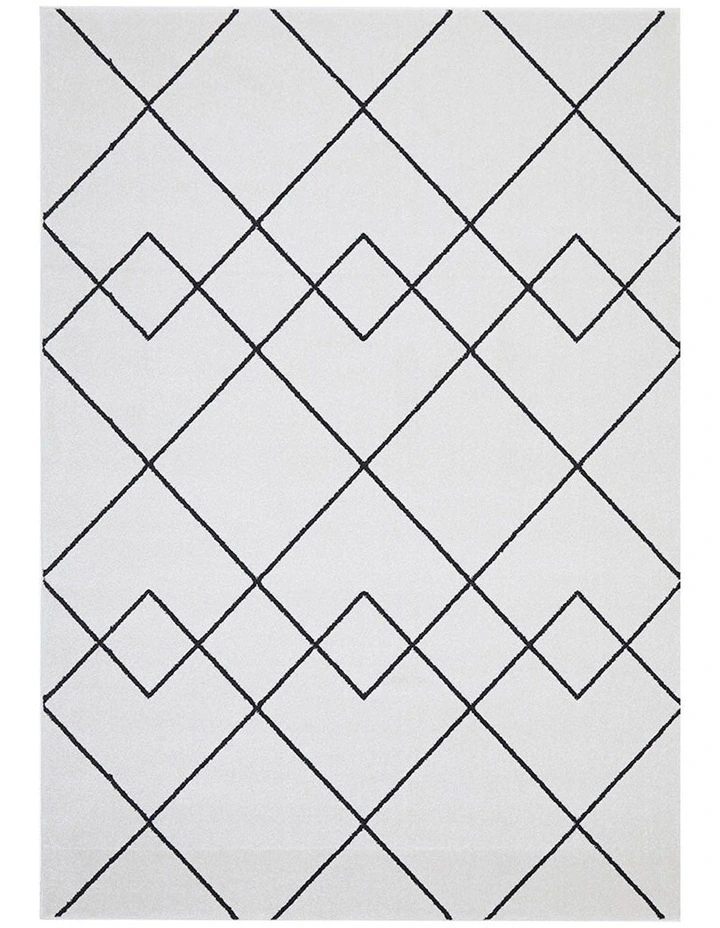 Paradise Diego Rug in White