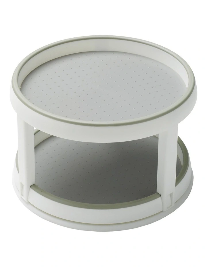 Twin Turntable 26.4cm in White