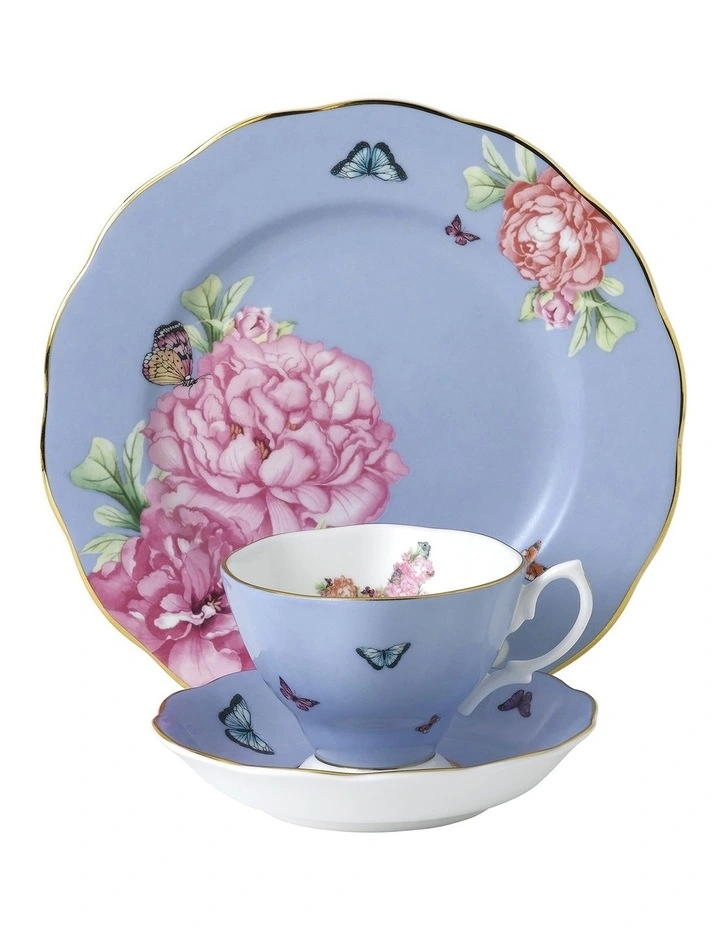 Miranda Kerr Tranquility Teacup Saucer & Plate Blue