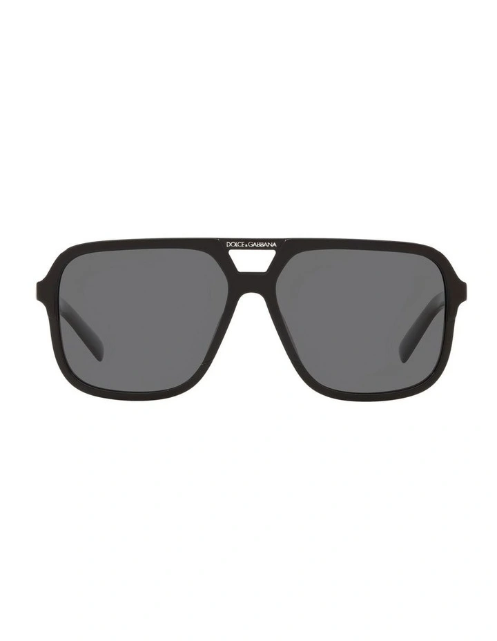 DG4354 Black Polarised Sunglasses