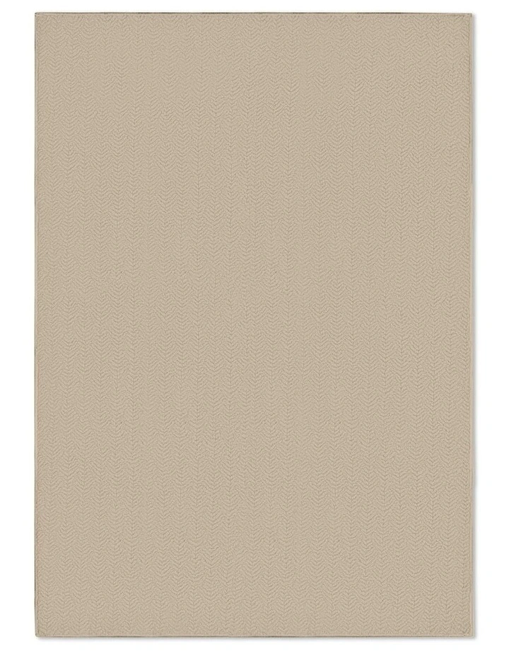 Washable Vegan Shearling Area Rug in Peace Cream