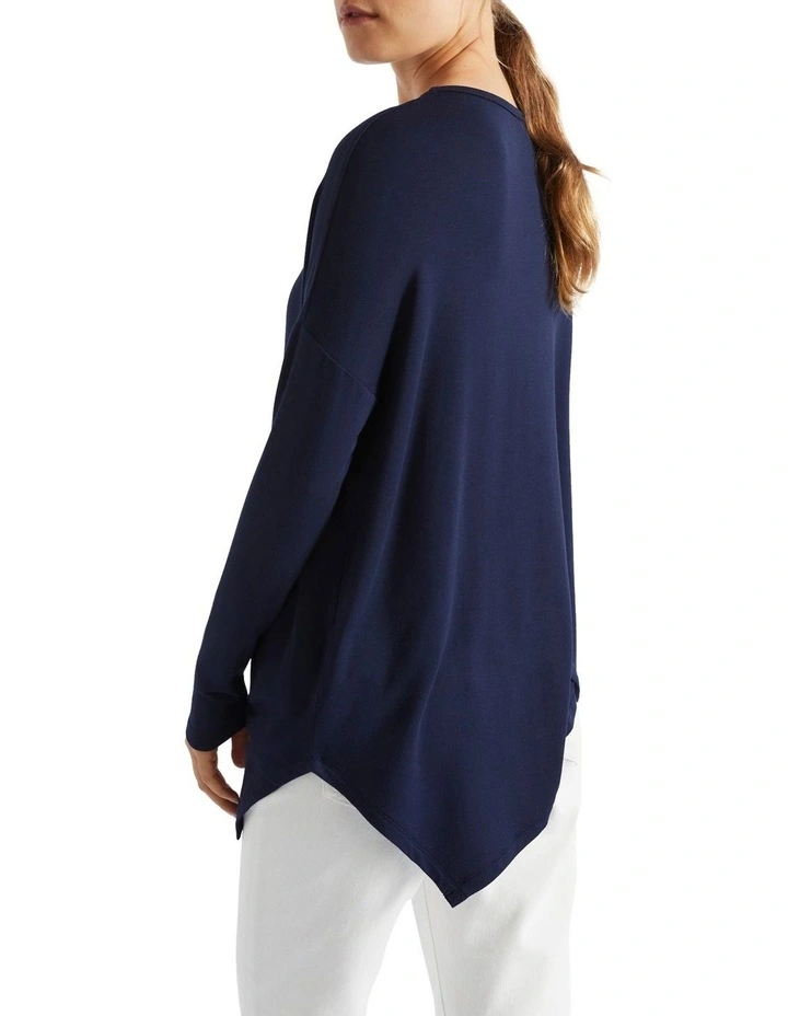 Core Asymmetrical Top in Navy