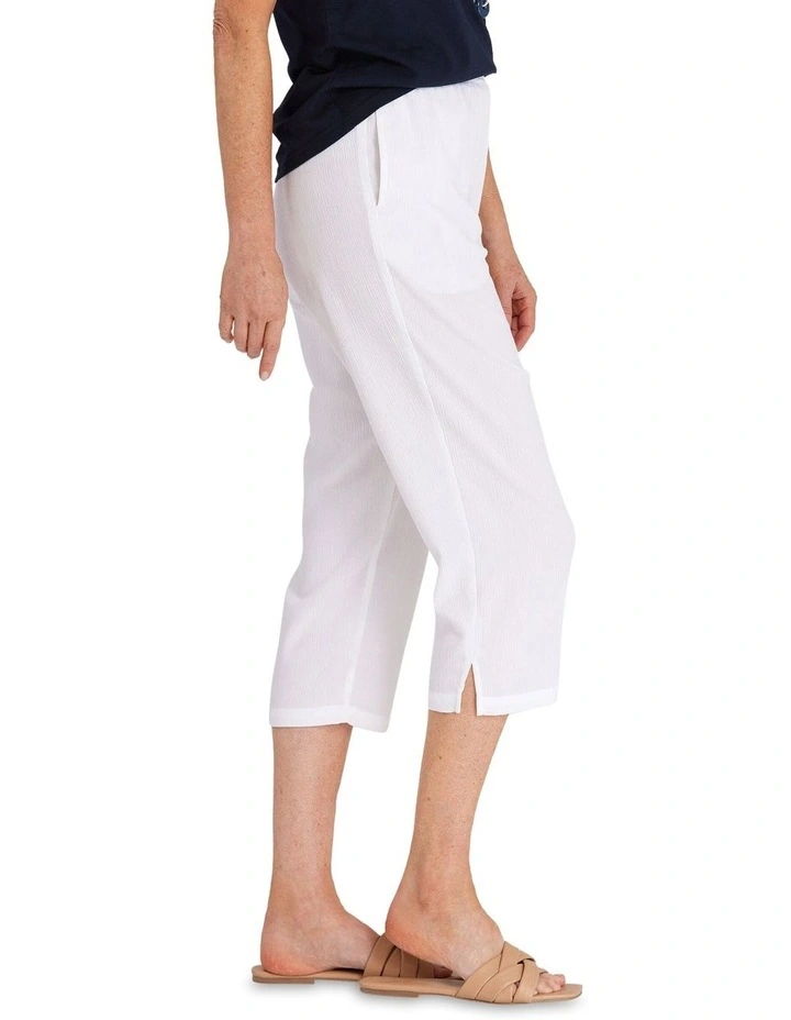Barwon 3/4 Pant in White