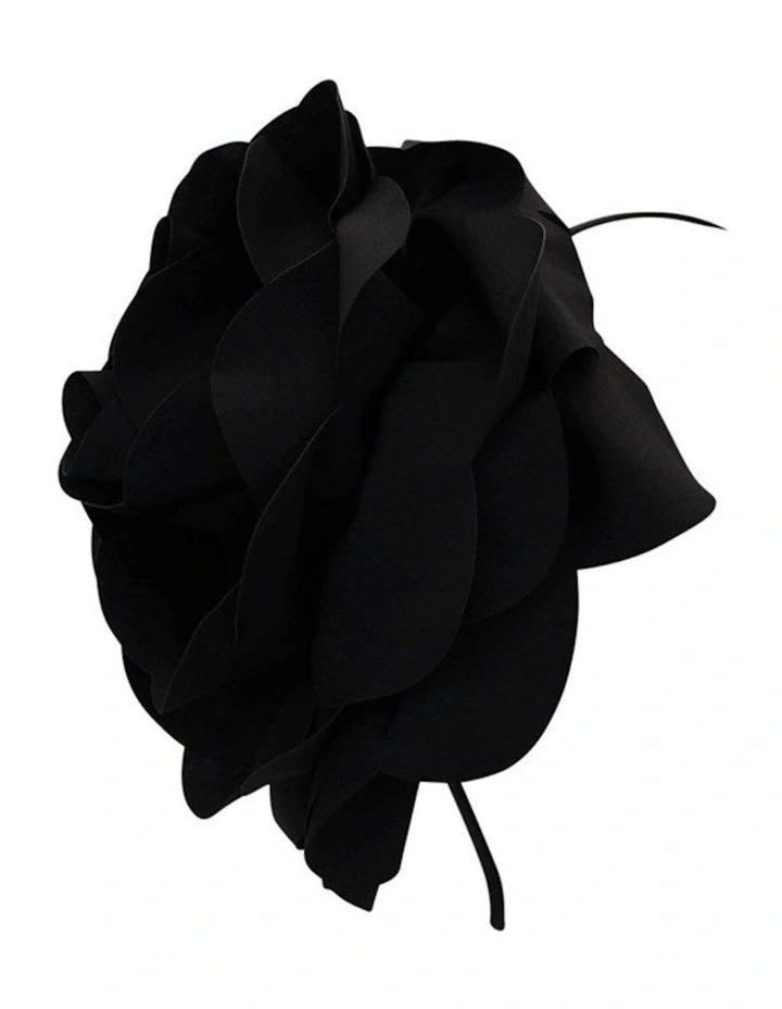 Amy Fascinator in Black