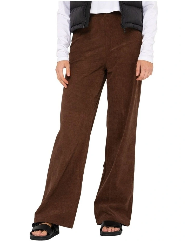 The Secret Cord Pant in Brown