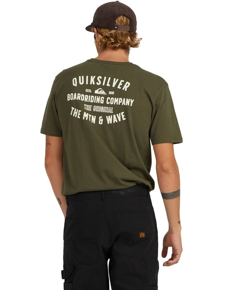 Surf Lockup T-Shirt in Green