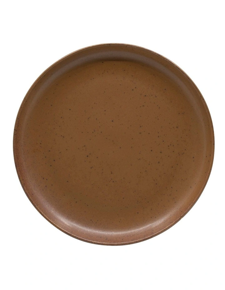 Claro Side Plate 21cm Rust