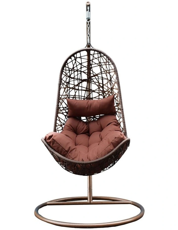 Egg Chair Brown and Coffee