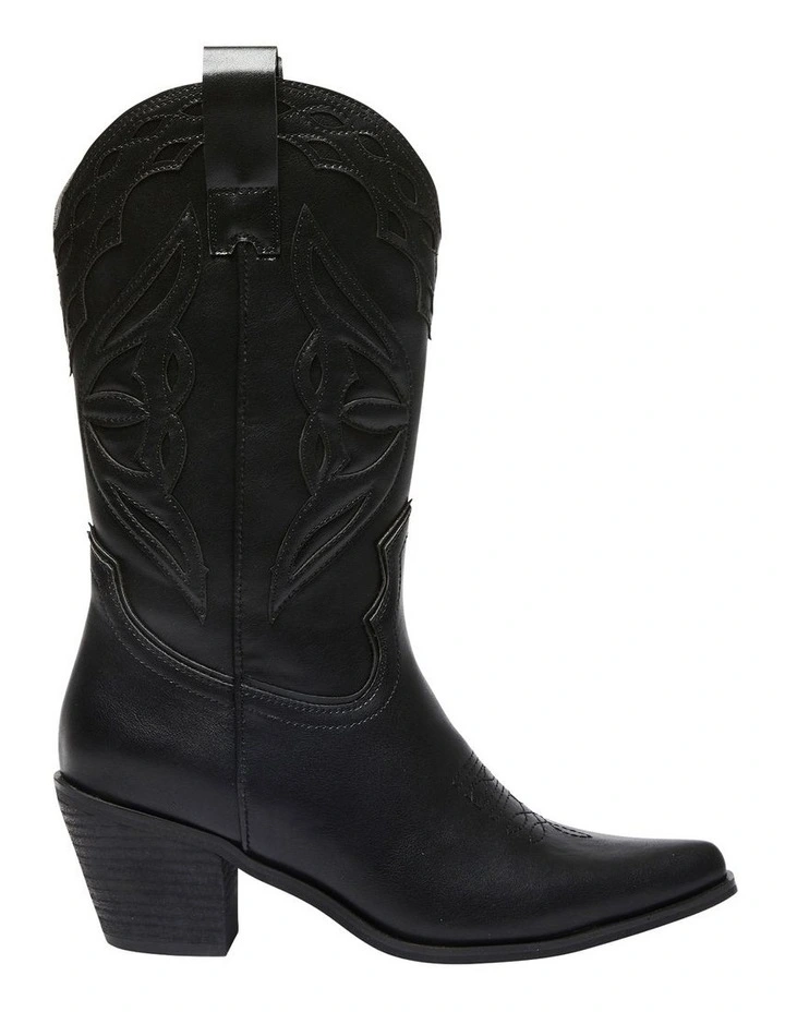 Rodeo Western Boots in Black