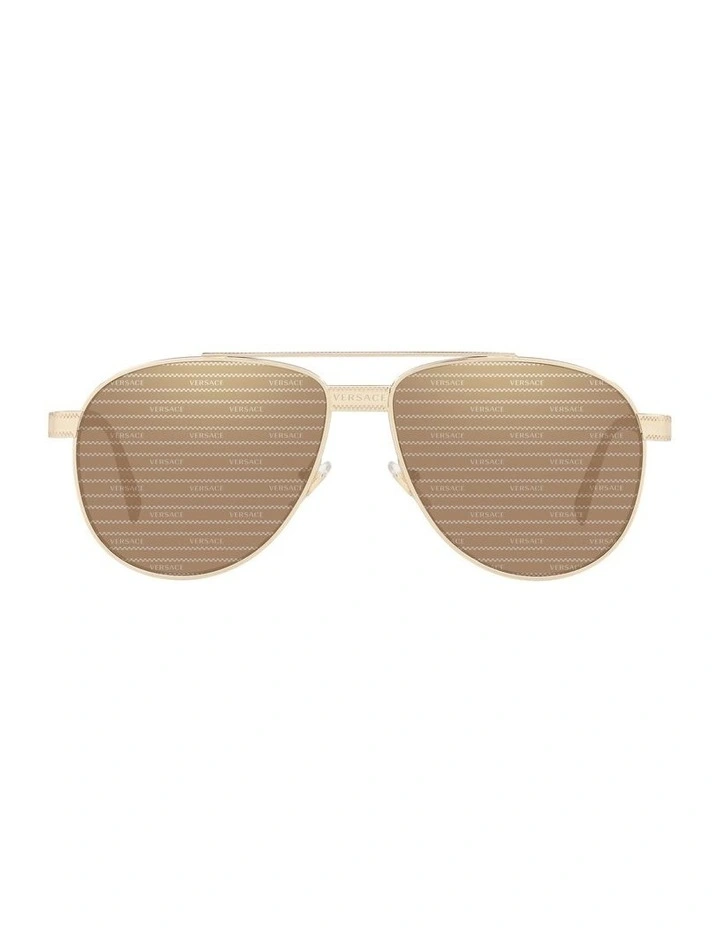 VE2209 Gold Sunglasses