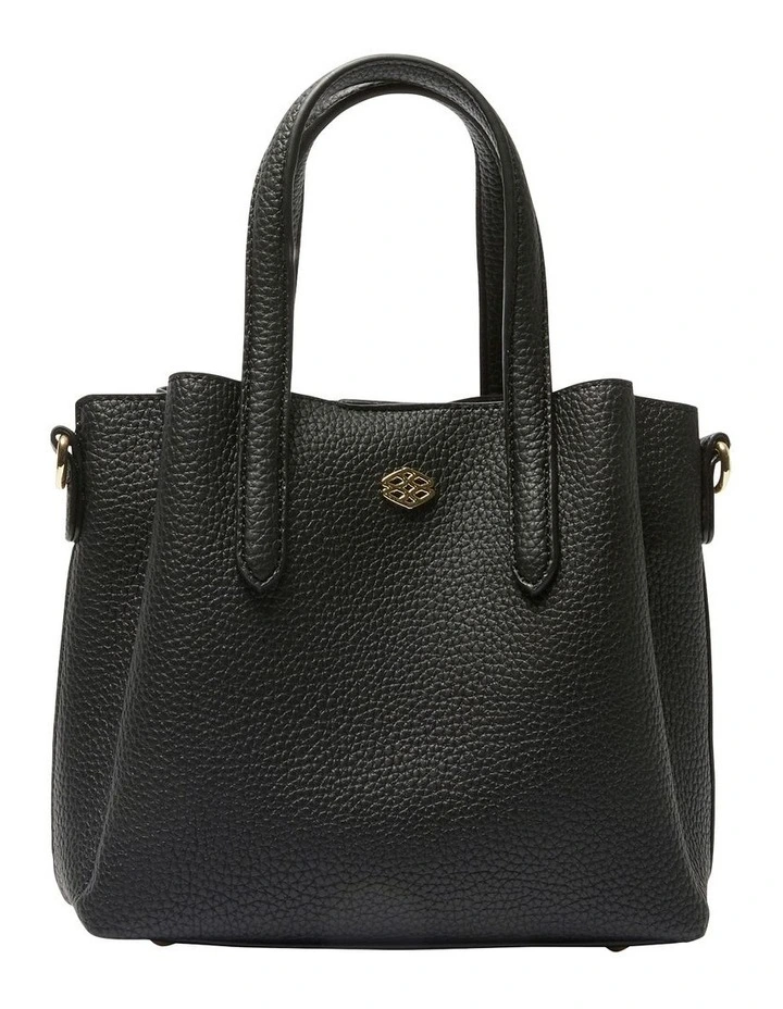 H-Jada Bag in Black Pebble