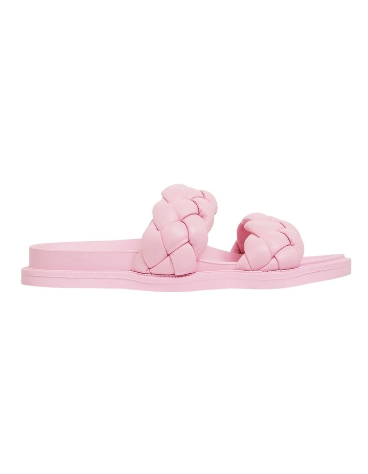 Gossip Pink Smooth Sandals