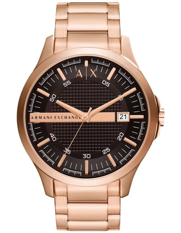 Rose Gold Tone Analogue Watch