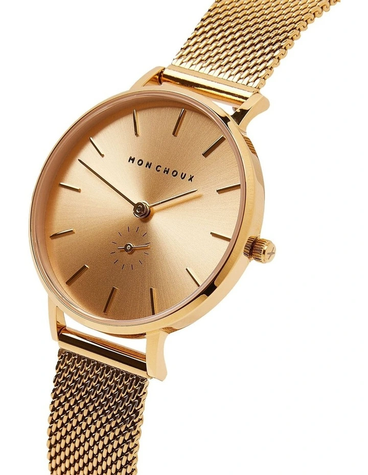 Lille Mesh Watch 32mm in Gold