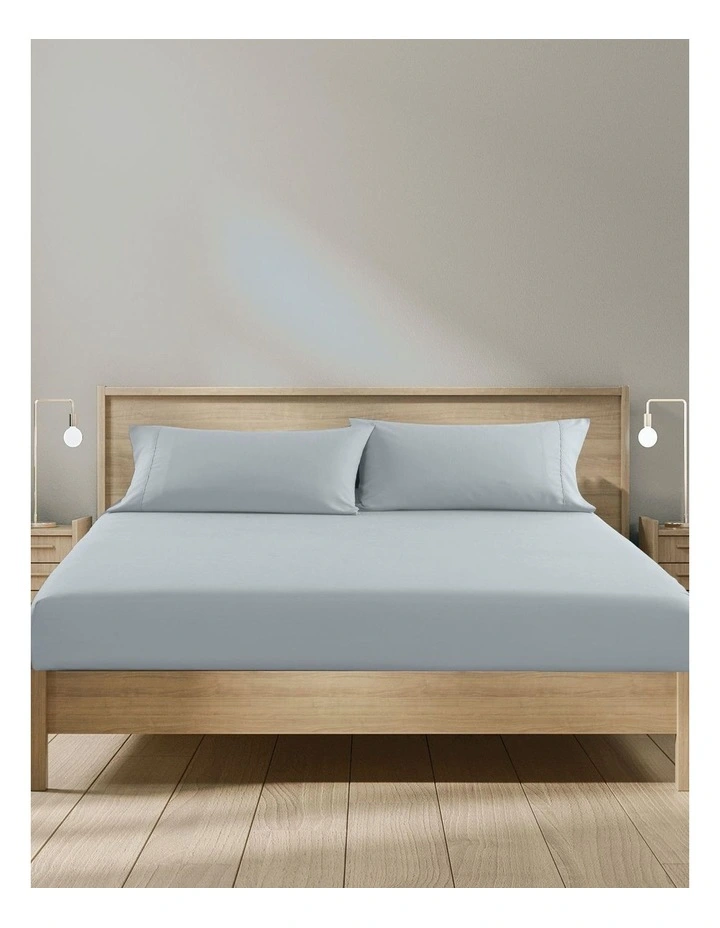1500TC Cotton Rich 3 Piece Sheet Set in Indigo