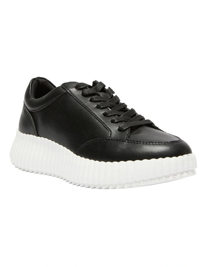 Track Sneakers in Black