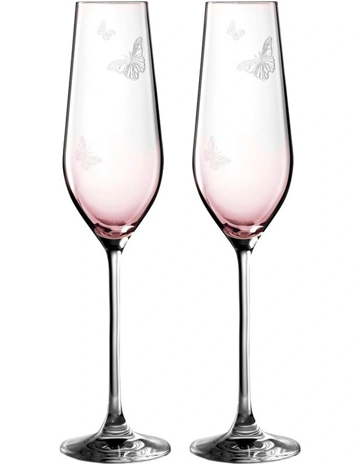 Miranda Kerr Set of 2 Flute Pink