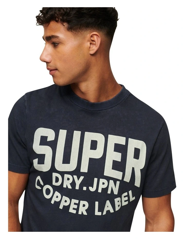 Copper Label T-shirt in Eclipse Navy