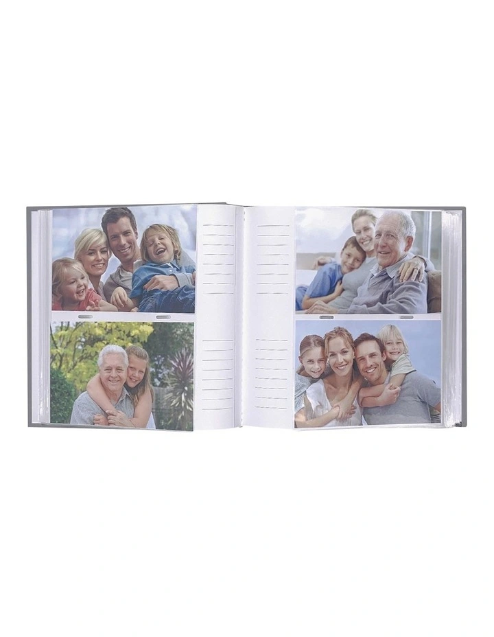 Plush Photo Album 200 Photo Capacity in Blue