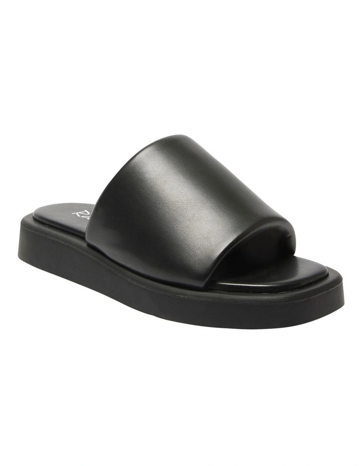 Punch Sandals in Black