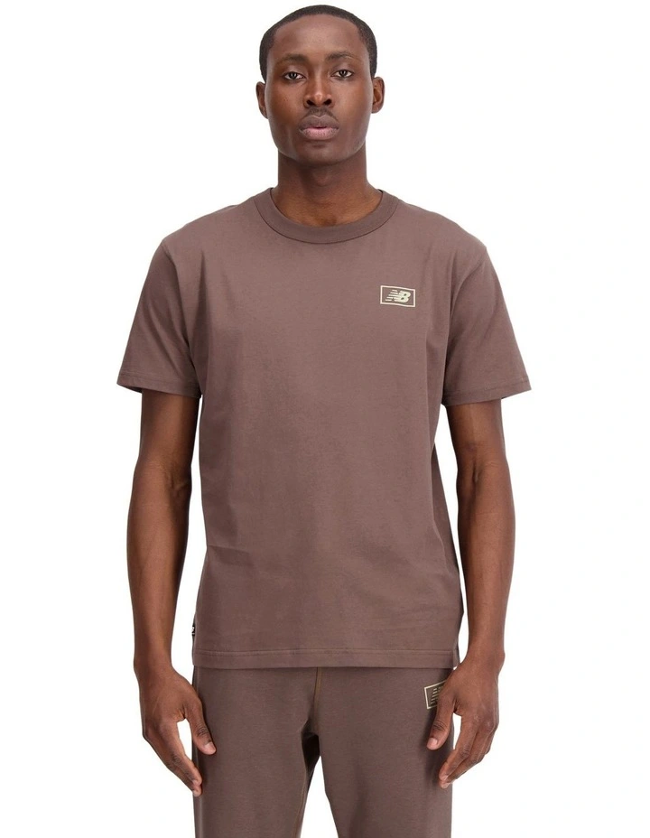 Essentials Graphic T-Shirt in Dark Mushroom