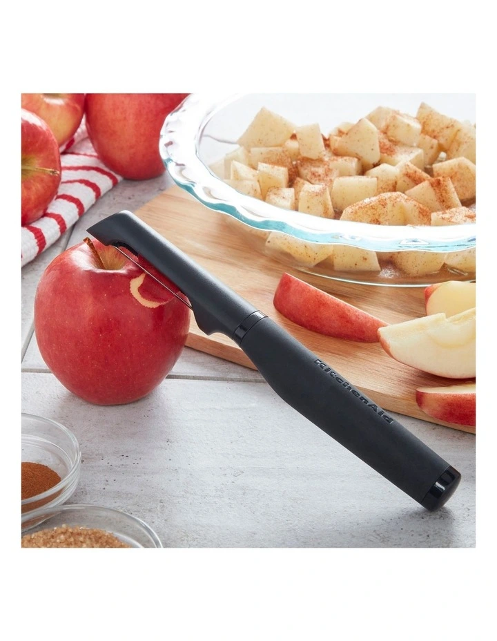 Soft Touch European Peeler in Black