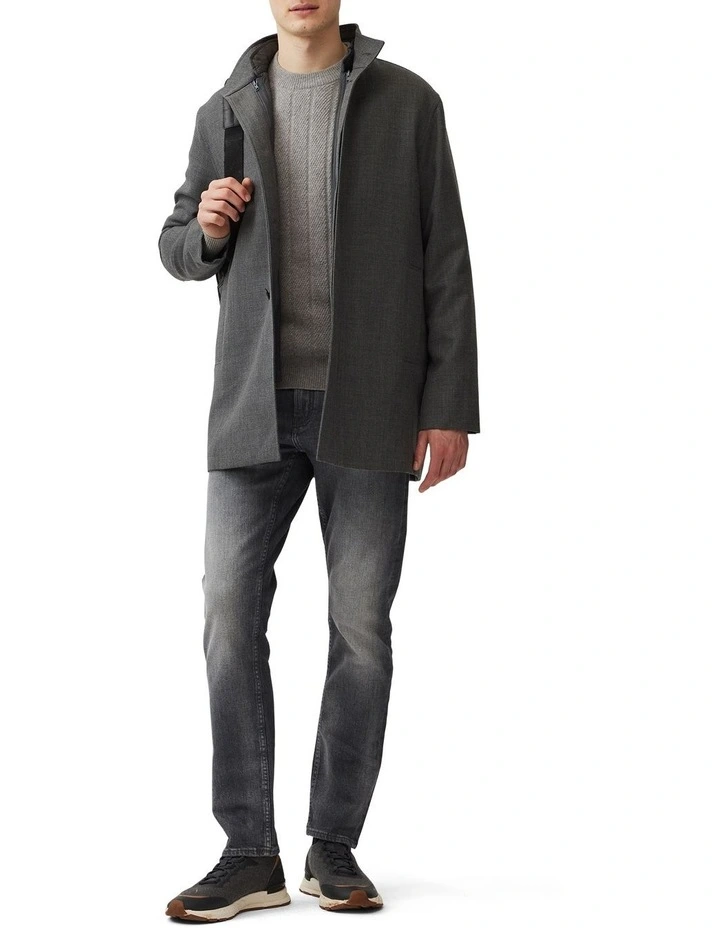 Arrow River Knit in Grey Marle