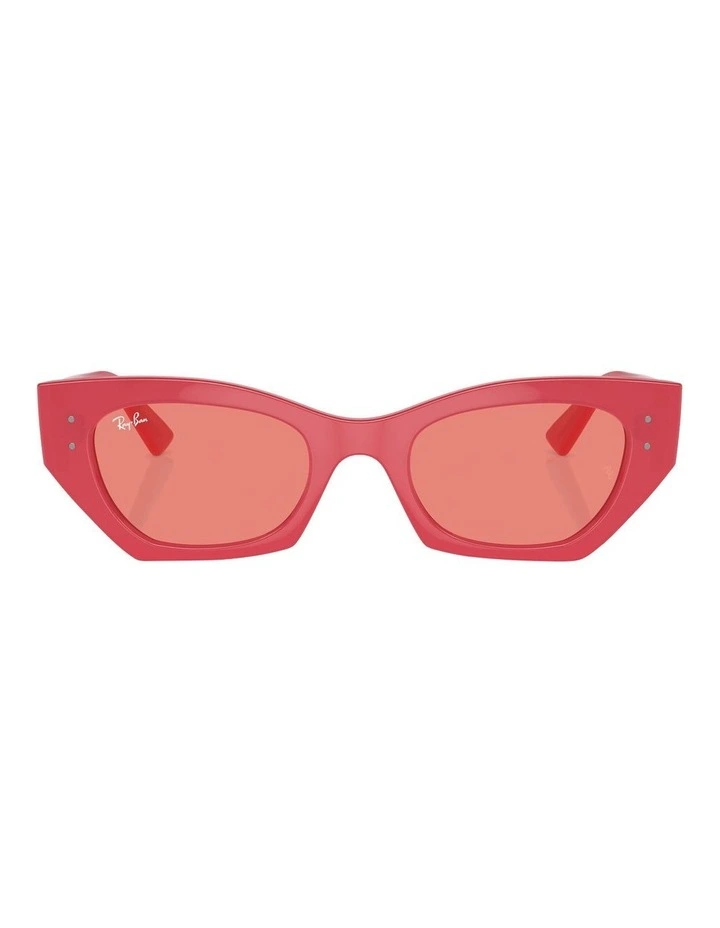 Zena Bio-Based Sunglasses in Red