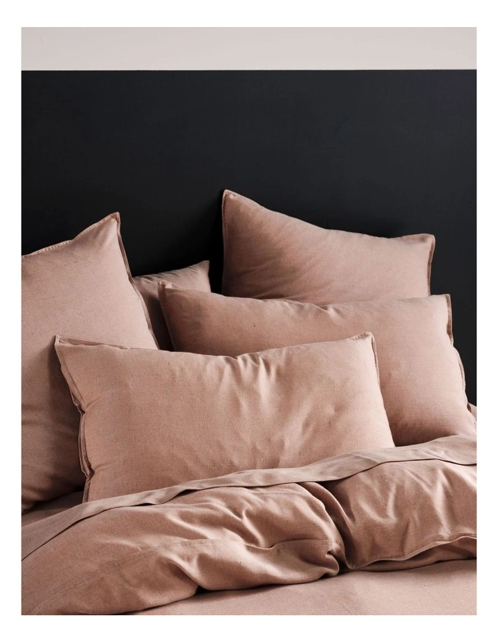Rejeaneration Rialta Quilt Cover Set in Rust