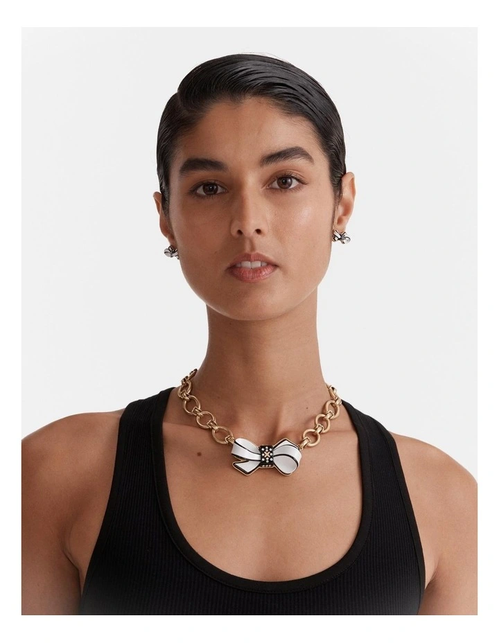 Revival Choker Necklace in Black/White
