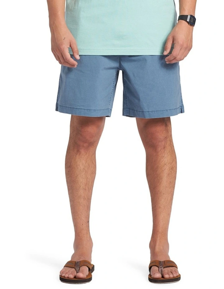 Taxer Elasticated Shorts in Bering Sea