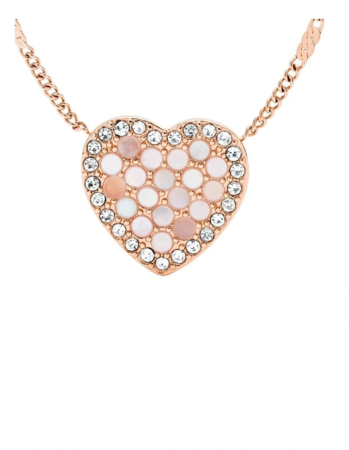 Vintage Glitz JF03164791 Necklace in Rose Gold