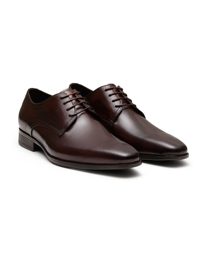 Markus Leather Derby Shoes in Brown