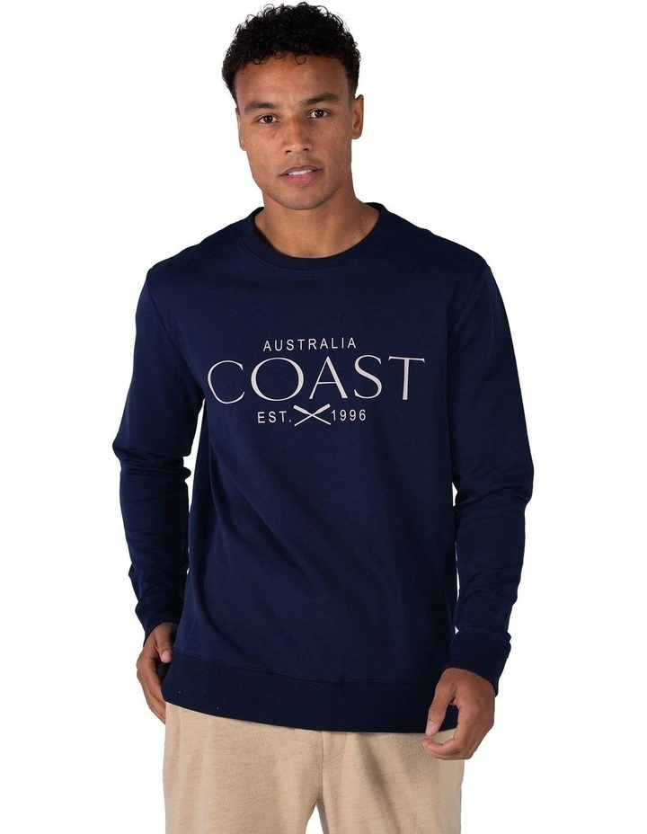 Track Top in Navy