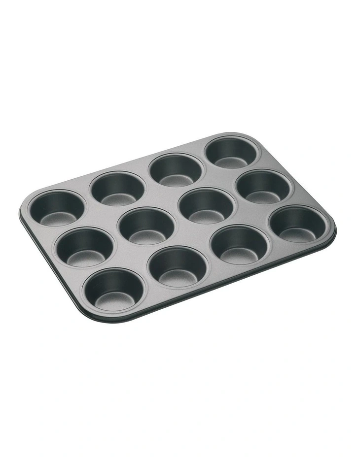 Heavy Base Muffin/Cupcake Pan 12-Cup in Carbon