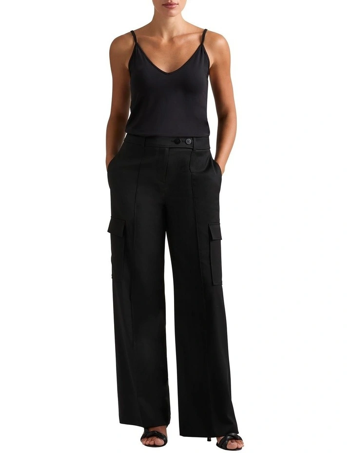 Betsy Bamboo Cami in Black