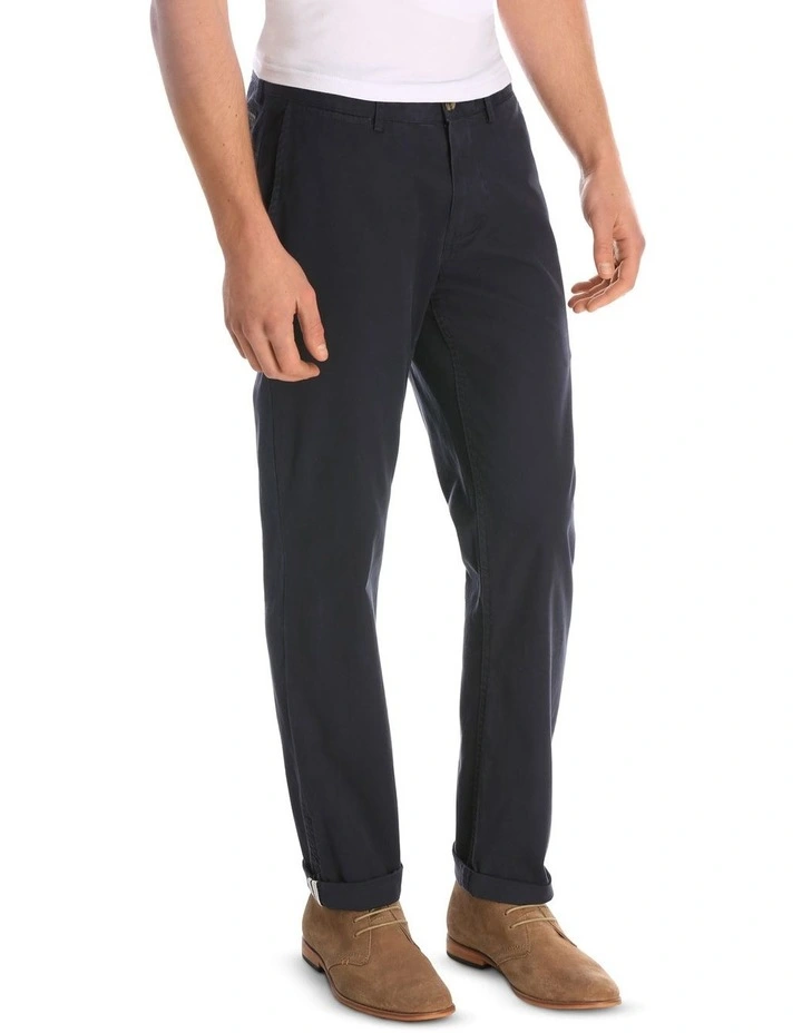 Slim Stretch Chino Pant in Dark Navy