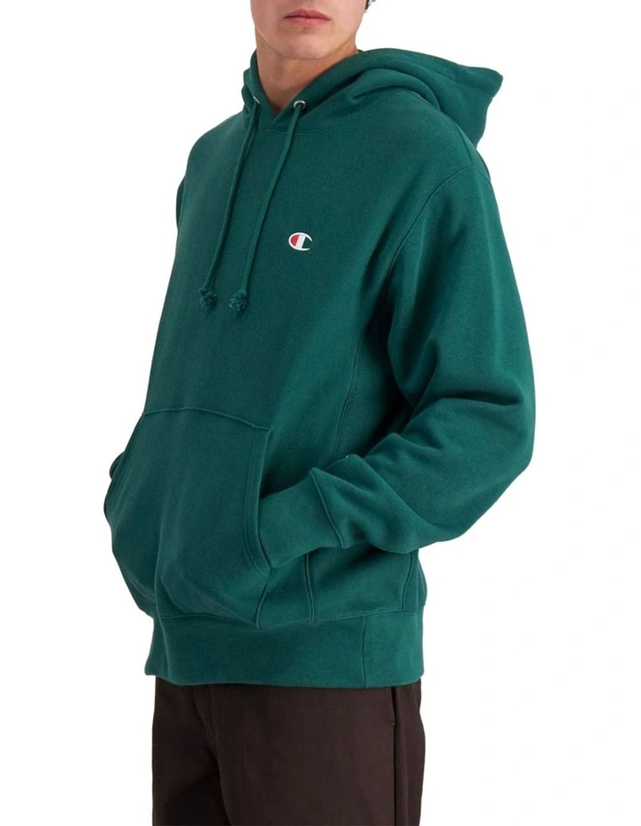 Reverse Weave Hoodie in Spruce Willis