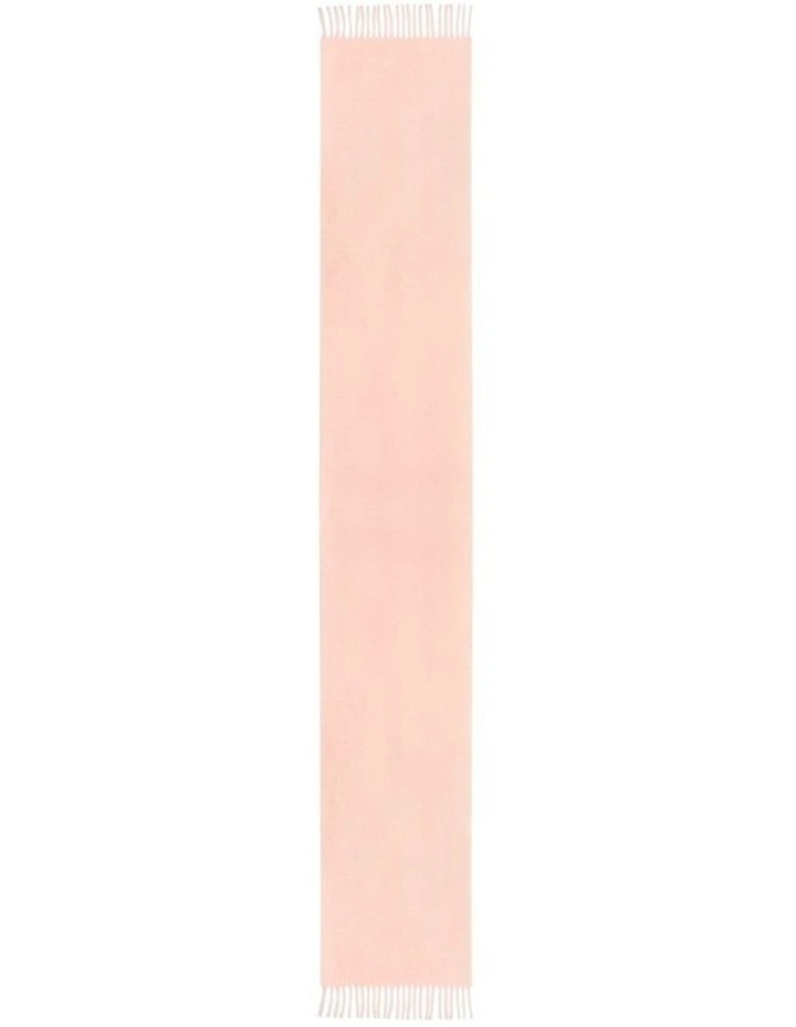 Wool Scarf in Baby Pink