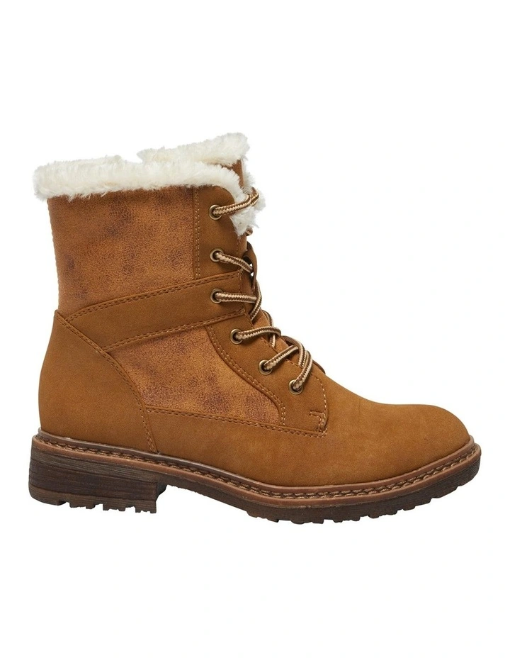 Bailey Boots in Chestnut Micro