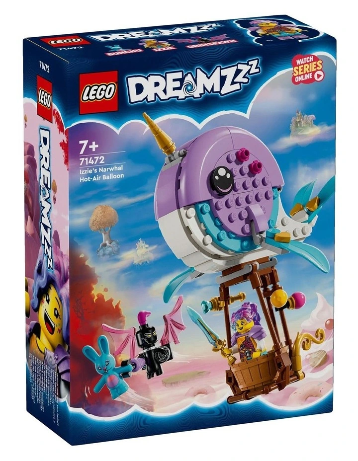 Dreamzzz Izzie's Narwhal Hot-Air Balloon 71472