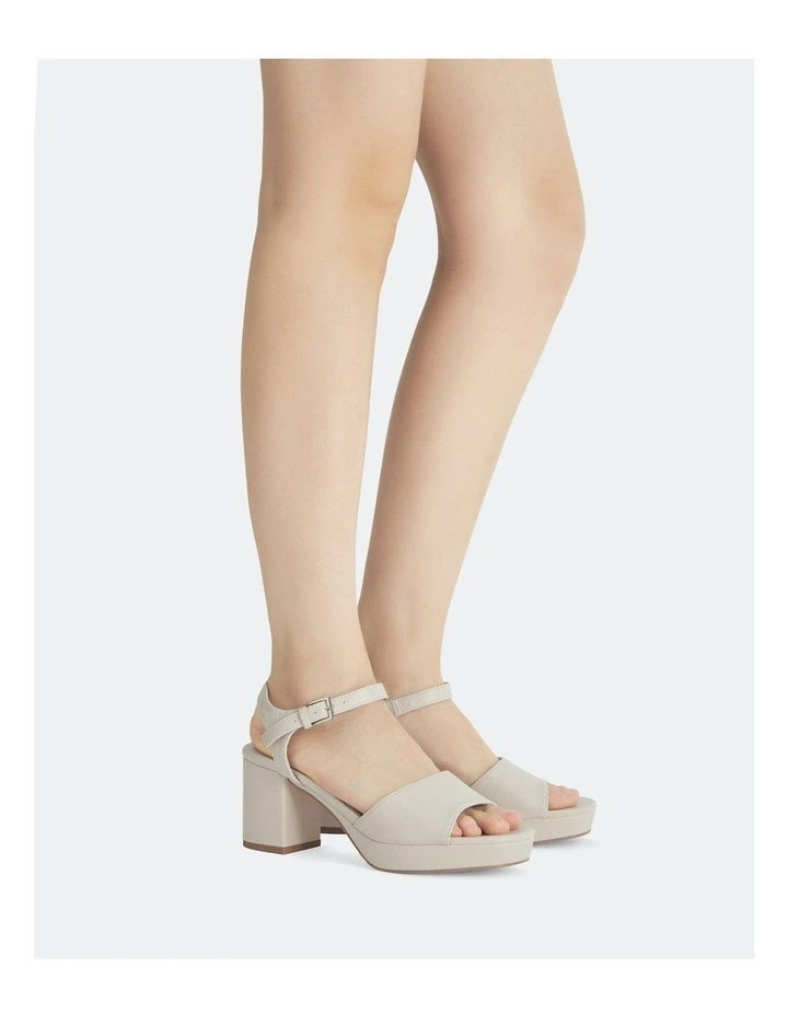 Leto Sandals in Cream