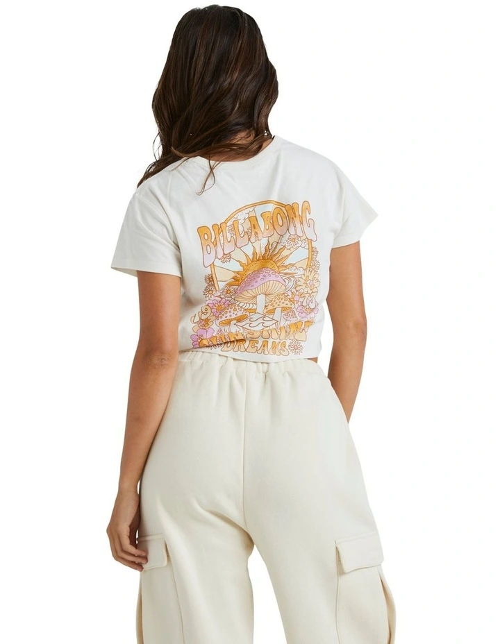 Dream All Day T-shirt in Salt Crystal