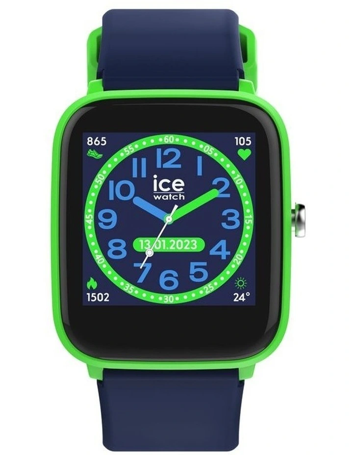 Smart Watch in Green Blue