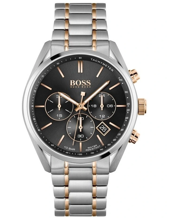 Champion 44mm Two Tone Stainless Steel Chrono Watch 1513819