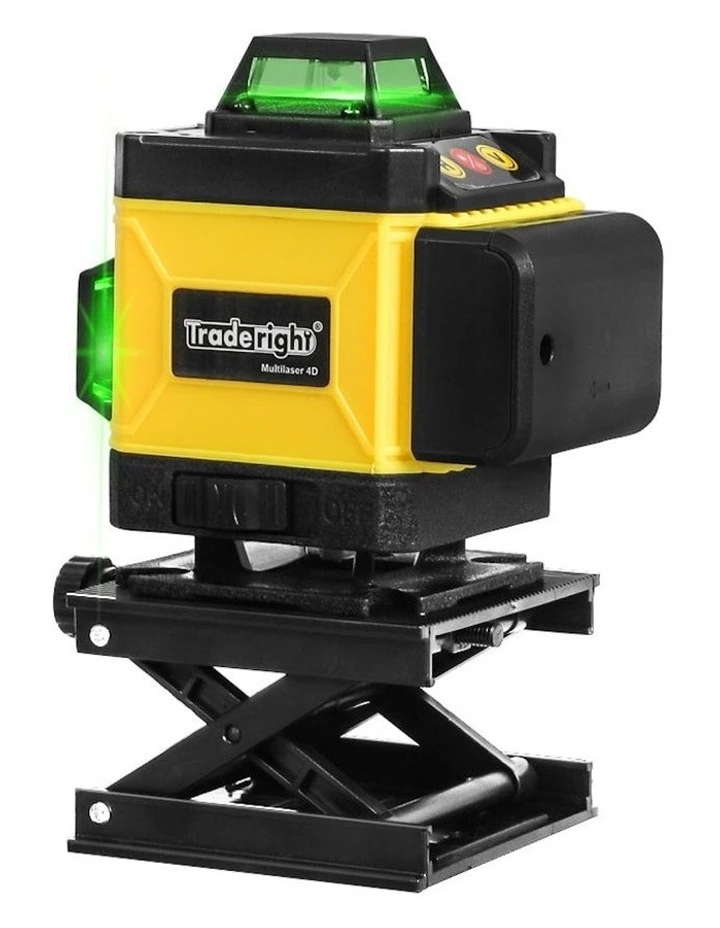 4D 16 Lines Rotary Measure Laser Level in Yellow