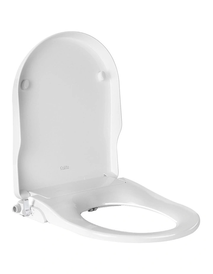 Non Electric Bidet Toilet Seat Cover Auto Smart Water Wash Dry