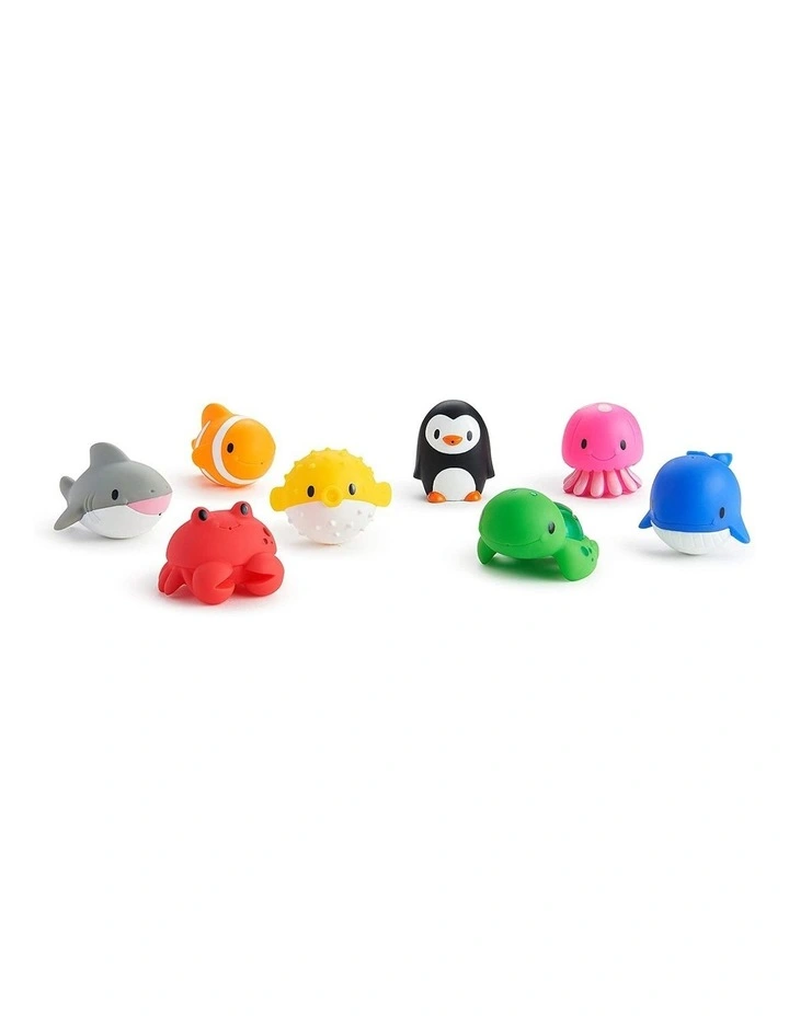 Ocean Squirters Bath Toys 8 Pack in Multi